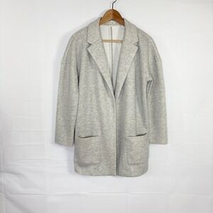 Marine Layer Blazer Jacket Gray Knit Open Front Jacket size XS